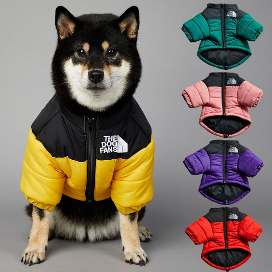 防風・防水 犬用冬用綿入りジャケット | Windproof Winter Jacket for Dogs