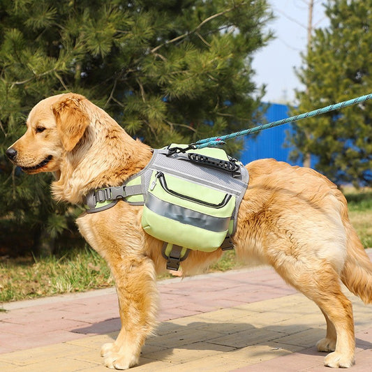 大型犬用アウトドアバックパックハーネス（L・XLサイズ）